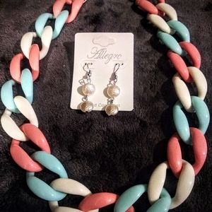 Necklace & Earrings
